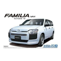 Aoshima Mazda NCP160M Familia Van 2018  1/24