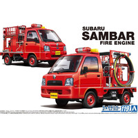 Aoshima 05794 Subaru TT2 Sambar Fire Engine '11   1/24