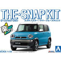 Aoshima 05833 Suzuki Hustler ( Summer Blue Metallic) Snap Kit  1/32