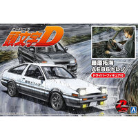 Aoshima Toyota AE86 Trueno Initial D Project D   1/24