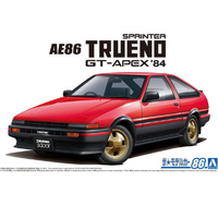 Aoshima 05969 Toyota AE86 Sprinter Trueno GT- APEX '84  1/24