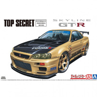 Aoshima 05984 Nissan Skyline GT-R Top Secret BNR34   1/24