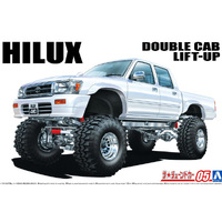 Aoshima 06131 Toyota Hilux Double Cab Lift Up 1994     1/24