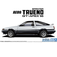 Aoshima 06141 Toyota AE86 Sprinter Trueno GT- APEX '85  1/24