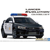 Aoshima 06282 Mitsubishi CZ4A Lancer Evo X Police Car '07 Taipei   1/24