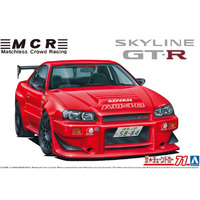 Aoshima MCR BNR34 Nissan Skyline GT-R-02  1/24