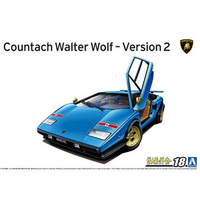 Aoshima Lamborghini Countach Walter Wolf Ver.2  1/24