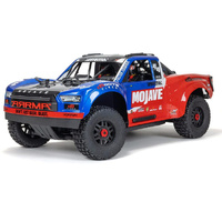 Arrma 4404T2 Mojave 4x4 BLX 4S Desert Truck ARTR Blue Red