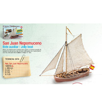 Artesania San Juan Nepo Jolly Boat Clas Col 1/25