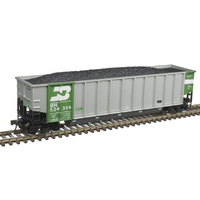 Atlas Trainman Aluminum Coal Gondola Burlington Northern #53397 HO