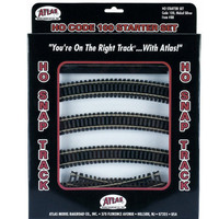 Atlas Snap Track Starter Set (18)  HO