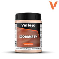 Vallejo Diorama FX Water Textures Brown Water 200ml 26222