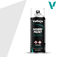 Vallejo Aerosol Grey Primer 400ml Hobby Spray Paint [28011]