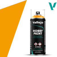 Vallejo Aerosol Sun Yellow 400ml Hobby Spray Paint [28018]