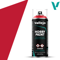 Vallejo Aerosol Bloody Red 400ml Hobby Spray Paint [28023]