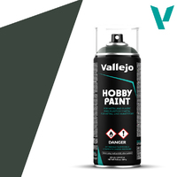 Vallejo Aerosol Dark Green 400ml Hobby Spray Paint [28026]