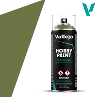 Vallejo Aerosol Goblin Green 400ml Hobby Spray Paint [28027]