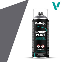 Vallejo Aerosol Gunmetal 400ml Hobby Spray Paint [28031]