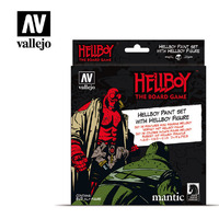 Vallejo Hellboy Acylic Paint Set With Figure [70187]