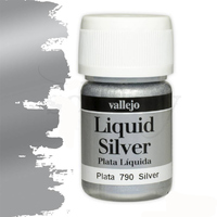 Vallejo Model Colour Metallic Silver (Alcohol Base) 35 ml Acrylic Paint [70