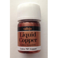 Vallejo Model Colour Metallic Copper (Alcohol Base) 35 ml Acrylic Paint [70797]