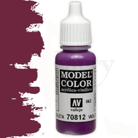 Vallejo Model Colour #043 Violet Red 17 ml Acrylic Paint [70812]