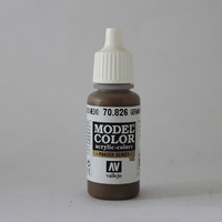 Vallejo Model Colour #145 German Cam MedBrown 17 ml Acrylic Paint [70826]