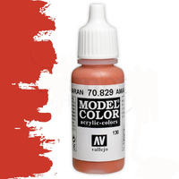 Vallejo Model Colour #130 Amarantha Red 17 ml Acrylic Paint [70829]