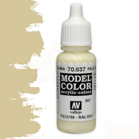 Vallejo Model Colour #007 Pale Sand 17 ml Acrylic Paint [70837]