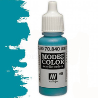 Vallejo Model Colour #068 Light Turquoise 17 ml Acrylic Paint [70840]