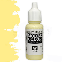 Vallejo Model Colour #013 Ice Yellow 17 ml Acrylic Paint [70858]