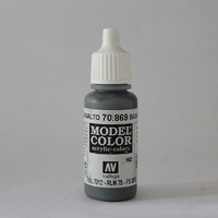 Vallejo Model Colour #162 Basalt Grey 17 ml Acrylic Paint [70869]