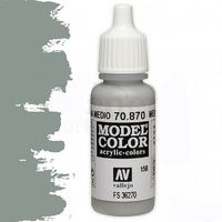 Vallejo Model Colour #158 Medium Sea Grey 17 ml Acrylic Paint [70870]