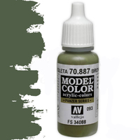 Vallejo Model Colour #093 US Olive Drab 17 ml Acrylic Paint [70887]