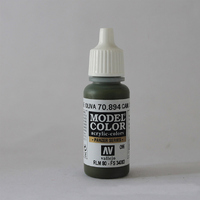 Vallejo Model Colour #096 Cam Olive Green 17 ml Acrylic Paint [70894]