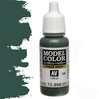 Vallejo Model Colour #099 Ger Cam Extra Dark Green 17 ml Acrylic Paint [70896]