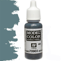 Vallejo Model Colour #060 Intermediate Blue 17 ml Acrylic Paint [70903]