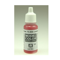 Vallejo Model Colour #028 Vermillion 17 ml Acrylic Paint [70909]