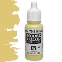 Vallejo Model Colour #009 Sand Yellow 17 ml Acrylic Paint [70916]