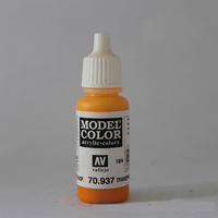 Vallejo Model Colour #184 Transparent Yellow 17 ml Acrylic Paint [70937]