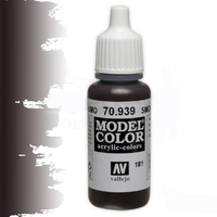 Vallejo Model Colour #181 Transparent Smoke 17 ml Acrylic Paint [70939]