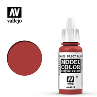 Vallejo Model Colour #031 Flat Red 17 ml Acrylic Paint [70957]