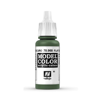 Vallejo Model Colour #083 Flat Green 17 ml Acrylic Paint [70968]