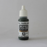 Vallejo Model Colour #097 German Cam Dark Green 17 ml Acrylic Paint [70979]