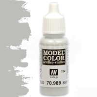 Vallejo Model Colour #154 Sky Grey 17 ml Acrylic Paint [70989]