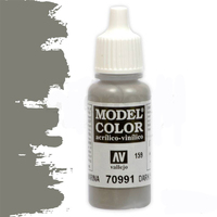 Vallejo Model Colour #159 Dark Sea Grey 17 ml Acrylic Paint [70991]