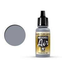 Vallejo Model Air Light Grey 17 ml Acrylic Airbrush Paint [71050]