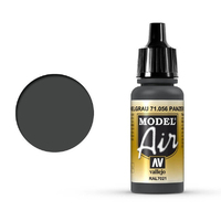 Vallejo Model Air Panzer Dk Grey 17 Ml Acrylic Airbrush Paint