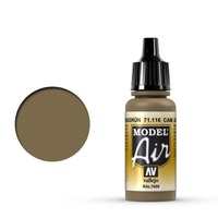 Vallejo Model Air Cam Grey Green 17 ml Acrylic Airbrush Paint [71116]