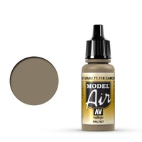 Vallejo Model Air Camouflage Grey 17 ml Acrylic Airbrush Paint [71118]